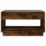 Coffee table with Infinity LED smoked oak 90x50x50 cm by , Coffee table - Ref: Foro24-847669, Price: 117,88 €, Discount: %