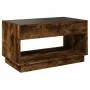 Coffee table with Infinity LED smoked oak 90x50x50 cm by , Coffee table - Ref: Foro24-847669, Price: 117,88 €, Discount: %