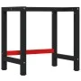 Banco de trabajo rectangular madera maciza roble 100x60x81,5 cm de , Mesas de trabajo - Ref: Foro24-3309656, Precio: 161,66 €...
