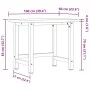 Banco de trabajo madera maciza haya rectangular 100x60x83 cm de , Mesas de trabajo - Ref: Foro24-3309661, Precio: 207,58 €, D...