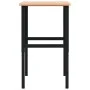 Rechteckiger Massivholzarbeitstisch 100x60x(71,5-98) cm von , Arbeitstische - Ref: Foro24-3309682, Preis: 127,47 €, Rabatt: %