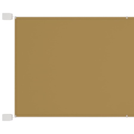 Toldo vertical beige 140x420 cm tela oxford de vidaXL, Sombrillas - Ref: Foro24-148264, Precio: 23,57 €, Descuento: %