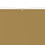 Toldo vertical beige 140x420 cm tela oxford de vidaXL, Sombrillas - Ref: Foro24-148264, Precio: 23,57 €, Descuento: %