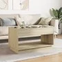 Mesa de centro con Infinity LED roble Sonoma 90x50x50 cm by , Coffee table - Ref: Foro24-847667, Price: 114,03 €, Discount: %