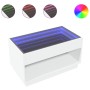 Mesa de centro con Infinity LED blanco 90x50x50 cm de , Mesas de centro - Ref: Foro24-847665, Precio: 119,87 €, Descuento: %