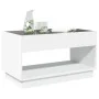 Mesa de centro con Infinity LED blanco 90x50x50 cm de , Mesas de centro - Ref: Foro24-847665, Precio: 117,84 €, Descuento: %