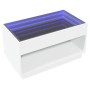 Mesa de centro con Infinity LED blanco 90x50x50 cm de , Mesas de centro - Ref: Foro24-847665, Precio: 119,87 €, Descuento: %