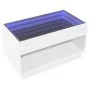 Mesa de centro con Infinity LED blanco 90x50x50 cm de , Mesas de centro - Ref: Foro24-847665, Precio: 117,84 €, Descuento: %