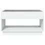 Mesa de centro con Infinity LED blanco 90x50x50 cm de , Mesas de centro - Ref: Foro24-847665, Precio: 117,84 €, Descuento: %