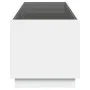 Mesa de centro con Infinity LED blanco 90x50x50 cm de , Mesas de centro - Ref: Foro24-847665, Precio: 117,84 €, Descuento: %