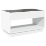 Mesa de centro con Infinity LED blanco 90x50x50 cm de , Mesas de centro - Ref: Foro24-847665, Precio: 119,87 €, Descuento: %