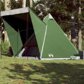 Tienda de campaña familiar tipi 6 personas impermeable verde de , Tiendas de campaña - Ref: Foro24-4009438, Precio: 131,15 €,...