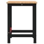 Banco de trabajo rectangular madera maciza roble 100x60x81,5 cm de , Mesas de trabajo - Ref: Foro24-3309658, Precio: 173,10 €...