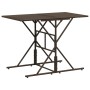 Set comedor de jardín 7 pzas con cojines ratán sintético marrón de , Conjuntos de jardín - Ref: Foro24-369010, Precio: 349,59...
