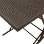 Set comedor de jardín 7 pzas con cojines ratán sintético marrón de , Conjuntos de jardín - Ref: Foro24-369010, Precio: 349,59...