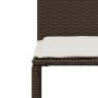 Set comedor de jardín 7 pzas con cojines ratán sintético marrón de , Conjuntos de jardín - Ref: Foro24-369010, Precio: 349,59...