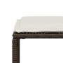 Set comedor de jardín 7 pzas con cojines ratán sintético marrón de , Conjuntos de jardín - Ref: Foro24-369010, Precio: 349,59...