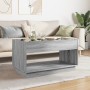 Mesa de centro con Infinity LED gris Sonoma 90x50x50 cm de , Mesas de centro - Ref: Foro24-847670, Precio: 119,77 €, Descuent...
