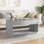 Mesa de centro con Infinity LED gris Sonoma 90x50x50 cm de , Mesas de centro - Ref: Foro24-847670, Precio: 118,16 €, Descuent...