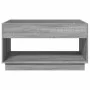 Mesa de centro con Infinity LED gris Sonoma 90x50x50 cm de , Mesas de centro - Ref: Foro24-847670, Precio: 118,16 €, Descuent...