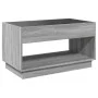 Mesa de centro con Infinity LED gris Sonoma 90x50x50 cm de , Mesas de centro - Ref: Foro24-847670, Precio: 118,16 €, Descuent...