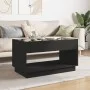 Coffee table with Infinity LED black 90x50x50 cm by , Coffee table - Ref: Foro24-847666, Price: 118,02 €, Discount: %