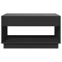Coffee table with Infinity LED black 90x50x50 cm by , Coffee table - Ref: Foro24-847666, Price: 118,02 €, Discount: %