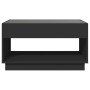 Mesa de centro con Infinity LED negro 90x50x50 cm de , Mesas de centro - Ref: Foro24-847666, Precio: 119,67 €, Descuento: %