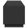 Coffee table with Infinity LED black 90x50x50 cm by , Coffee table - Ref: Foro24-847666, Price: 118,02 €, Discount: %