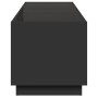 Mesa de centro con Infinity LED negro 90x50x50 cm de , Mesas de centro - Ref: Foro24-847666, Precio: 119,67 €, Descuento: %