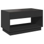 Mesa de centro con Infinity LED negro 90x50x50 cm de , Mesas de centro - Ref: Foro24-847666, Precio: 119,67 €, Descuento: %