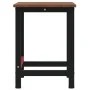 Rechteckiger Arbeitstisch aus massiver Eiche, 100x60x81,5 cm. von , Arbeitstische - Ref: Foro24-3309659, Preis: 173,73 €, Rab...