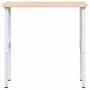 Rectangular solid wood workbench 100x60x(73-99.5) cm by , Work tables - Ref: Foro24-3309701, Price: 168,77 €, Discount: %