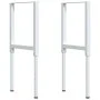 Rechteckiger Massivholzarbeitstisch 100x60x(71,5-98) cm von , Arbeitstische - Ref: Foro24-3309703, Preis: 142,77 €, Rabatt: %