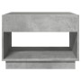 Mesa de centro con Infinity LED gris hormigón 90x50x50 cm de , Mesas de centro - Ref: Foro24-847668, Precio: 119,21 €, Descue...