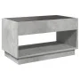 Mesa de centro con Infinity LED gris hormigón 90x50x50 cm by , Coffee table - Ref: Foro24-847668, Price: 117,47 €, Discount: %