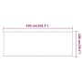 Toldo vertical verde claro 100x420 cm tela oxford de vidaXL, Sombrillas - Ref: Foro24-148306, Precio: 20,27 €, Descuento: %