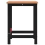 Banco de trabajo rectangular madera maciza roble 100x60x81,5 cm by , Work tables - Ref: Foro24-3309662, Price: 168,87 €, Disc...