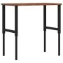 Rechteckiger Massivholzarbeitstisch 100x60x(71,5-98) cm von , Arbeitstische - Ref: Foro24-3309681, Preis: 142,91 €, Rabatt: %