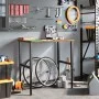 Rechteckiger Massivholzarbeitstisch 100x60x(71,5-98) cm von , Arbeitstische - Ref: Foro24-3309681, Preis: 142,91 €, Rabatt: %