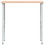Banco de trabajo rectangular madera maciza 100x60x(71,5-98) cm by , Work tables - Ref: Foro24-3309704, Price: 129,83 €, Disco...