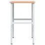 Banco de trabajo rectangular madera maciza 100x60x(71,5-98) cm by , Work tables - Ref: Foro24-3309704, Price: 129,83 €, Disco...