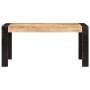Mesa de comedor de madera maciza de mango 160x80x76 cm de , Mesas de cocina y de comedor - Ref: Foro24-3060199, Precio: 359,8...