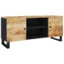 Mueble de TV madera maciza de mango 105x33x46 cm de , Muebles TV - Ref: Foro24-345220, Precio: 127,09 €, Descuento: %