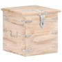 Baúl de madera maciza de acacia 40x40x40 cm de , Baúles de almacenamiento - Ref: Foro24-289646, Precio: 119,62 €, Descuento: %