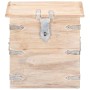 Baúl de madera maciza de acacia 40x40x40 cm de , Baúles de almacenamiento - Ref: Foro24-289646, Precio: 119,62 €, Descuento: %