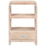 Solid acacia wood bedside table 40x30x60 cm by , Nightstands - Ref: Foro24-289632, Price: 102,46 €, Discount: %