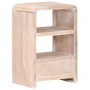 Mesita de noche de madera maciza de acacia 40x30x60 cm de , Mesitas de noche - Ref: Foro24-289632, Precio: 103,68 €, Descuent...