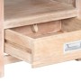 Mesita de noche de madera maciza de acacia 40x30x60 cm de , Mesitas de noche - Ref: Foro24-289632, Precio: 103,68 €, Descuent...