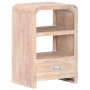 Mesita de noche de madera maciza de acacia 40x30x60 cm de , Mesitas de noche - Ref: Foro24-289632, Precio: 103,68 €, Descuent...